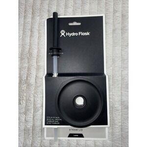 Hydro Flask Large Press-In Straw Lid 28 oz & 32 oz Tumbler 24 oz Mug NEW SEALED